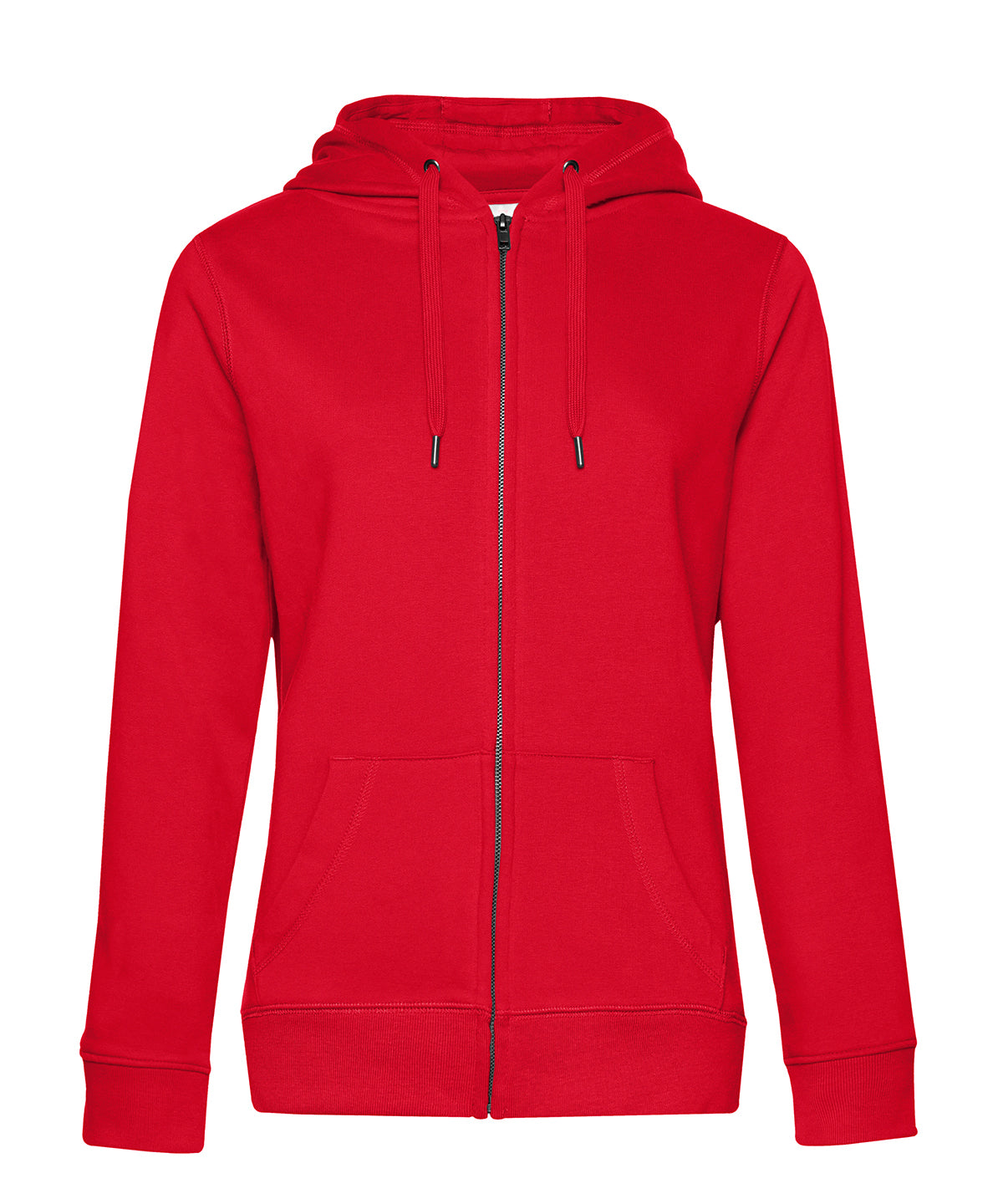 B&C Collection B012F B&C Queen zipped hooded in Red*