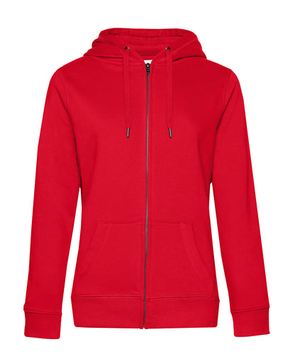 B&C Collection B012F B&C Queen zipped hooded in Red*