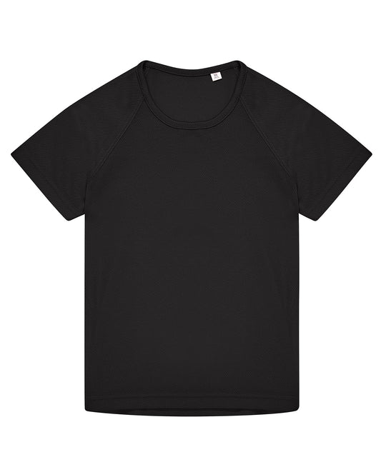 B&C Collection B040B B&C #Active T /kids in Black