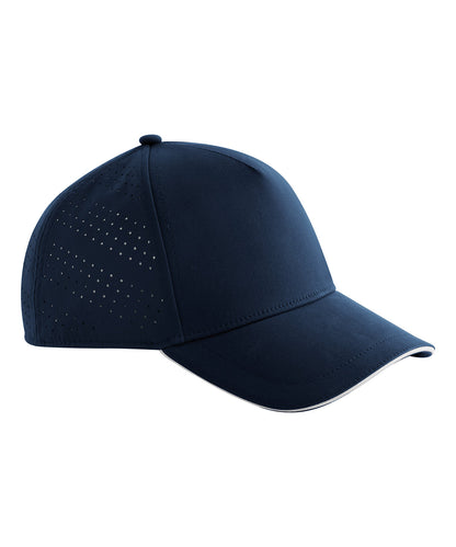 Beechfield B155R Accelerate cap in Navy/White