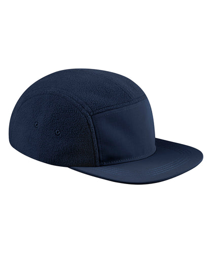 Beechfield B220R Recycled fleece outdoor camper cap in Navy