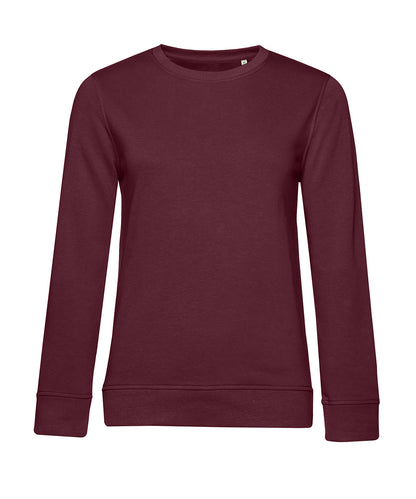 B&C Collection B266F B&C Inspire crew neck /women in Burgundy