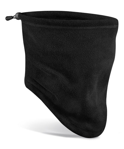Beechfield B280R Recycled fleece snood in Black