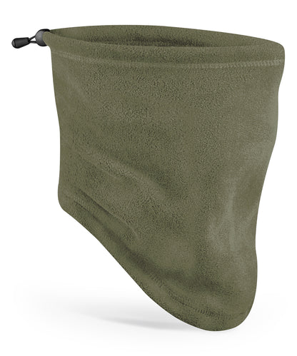 Beechfield B280R Recycled fleece snood in Olive Green