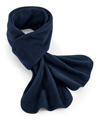 Beechfield B293R Recycled fleece scarf in French Navy