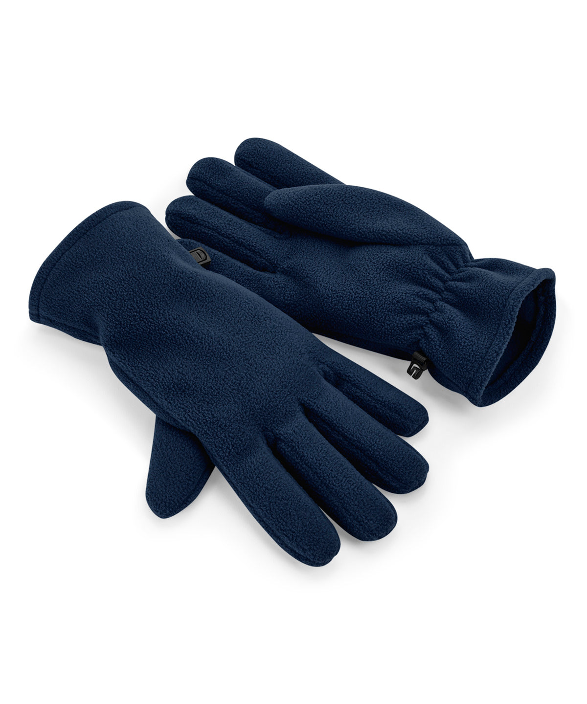 Beechfield B298R Recycled fleece gloves in French Navy