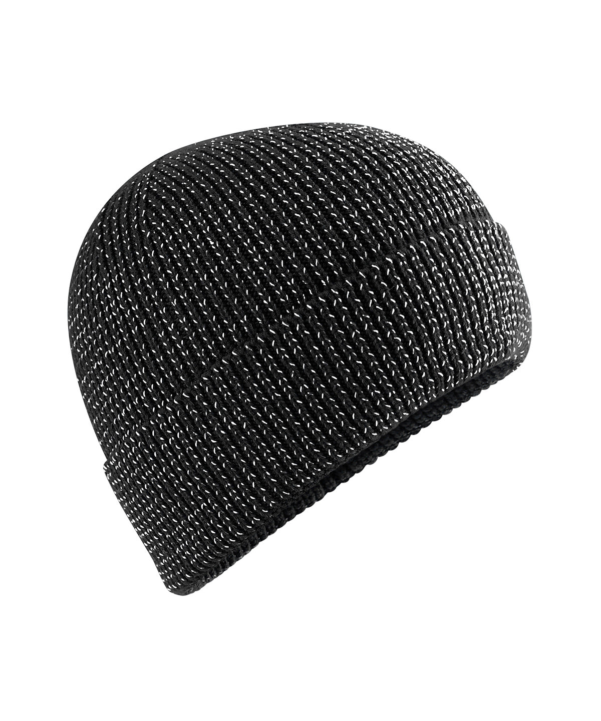 Beechfield B325R Streetlite reflective beanie in Black