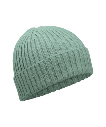 Beechfield B341B Organic cotton kids beanie in Dusty Green