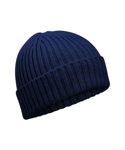 Beechfield B341B Organic cotton kids beanie in Oxford Navy