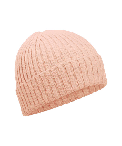 Beechfield B341B Organic cotton kids beanie in Peach