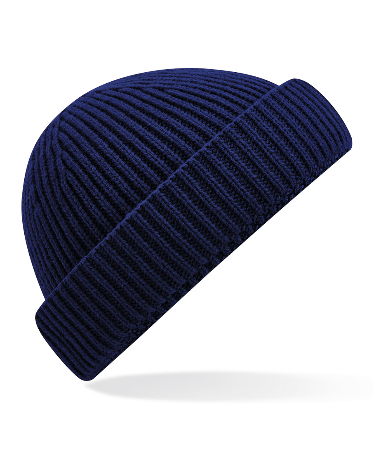 Beechfield B383R Harbour beanie in Oxford Navy