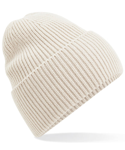 Beechfield B384R Oversized cuffed beanie in Oatmeal