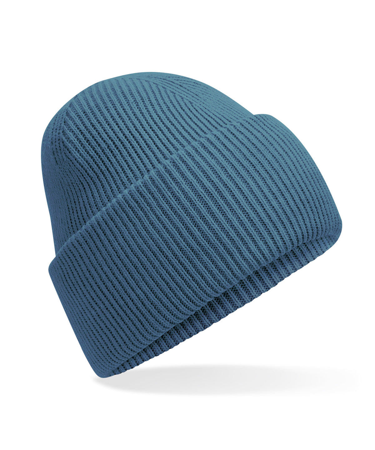 Beechfield B385R Classic engineered deep-cuffed beanie in Airforce Blue