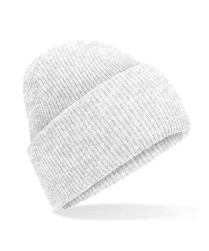 Beechfield B385R Classic engineered deep-cuffed beanie in Cloud Grey