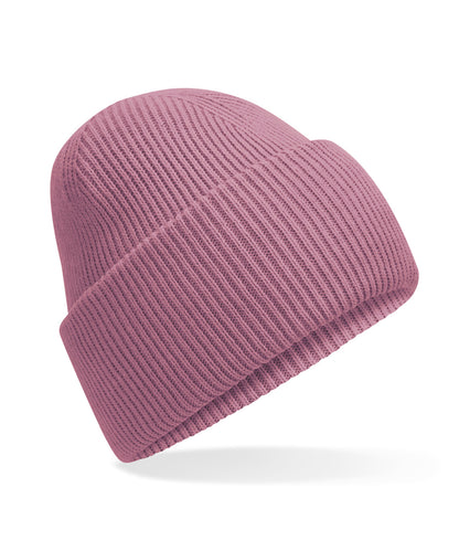 Beechfield B385R Classic engineered deep-cuffed beanie in Dusty Purple