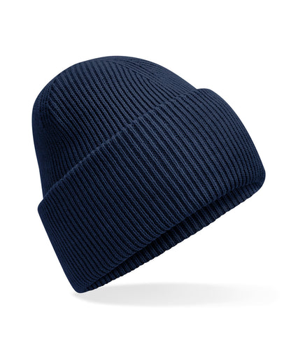 Beechfield B385R Classic engineered deep-cuffed beanie in French Navy