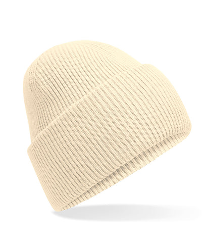Beechfield B385R Classic engineered deep-cuffed beanie in Vanilla