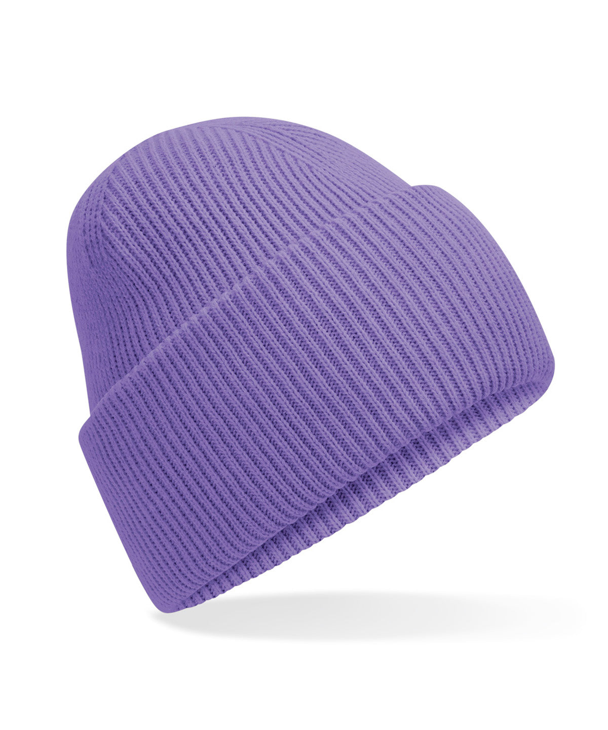 Beechfield B385R Classic engineered deep-cuffed beanie in Violet