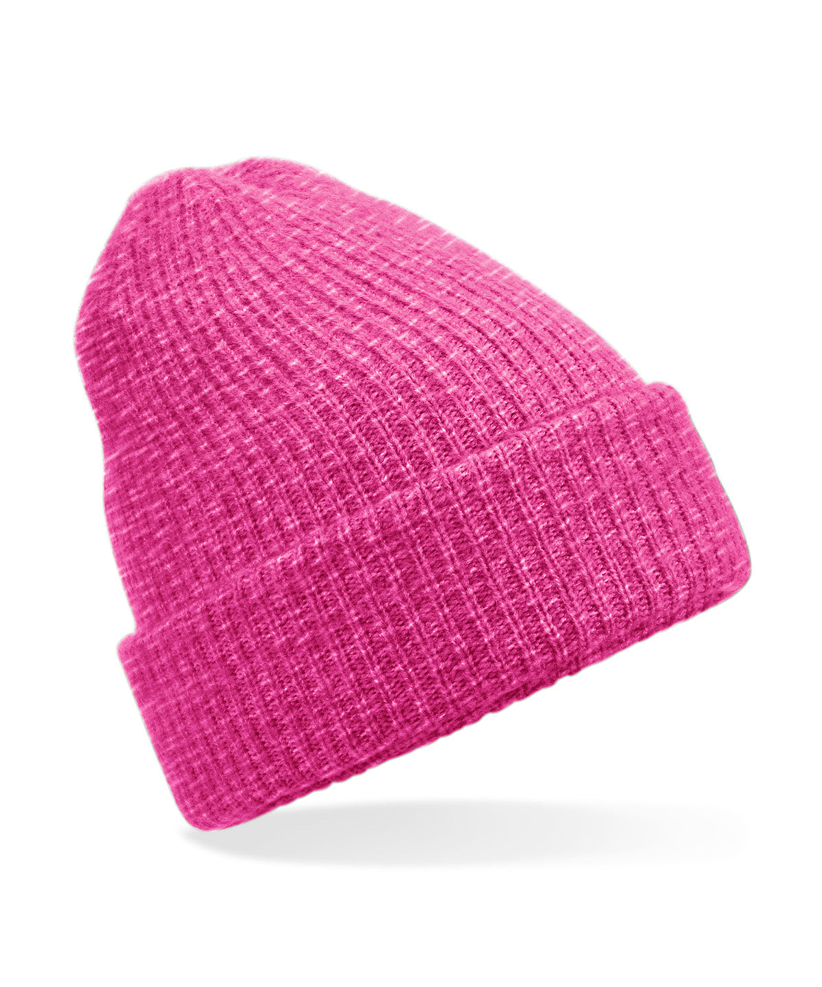 Beechfield B396R Colour pop beanie in Bright Pink