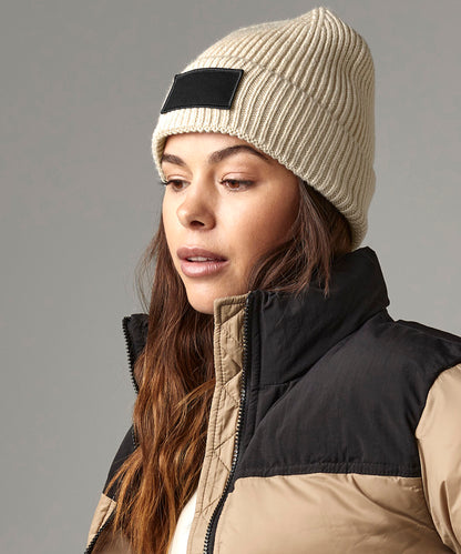 Beechfield B442R Fashion patch beanie