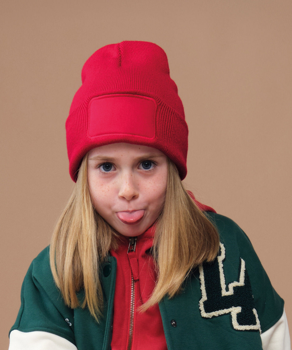 Beechfield B445B Kids original patch beanie