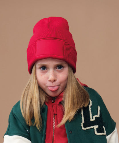 Beechfield B445B Kids original patch beanie