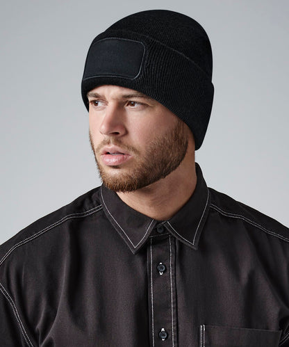 Beechfield B445R Recycled original patch beanie