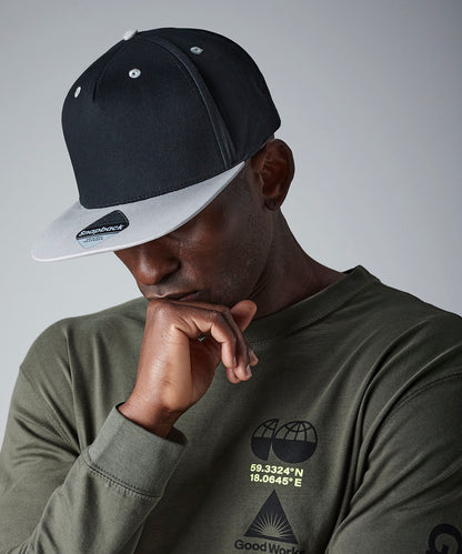 Beechfield B610C 5-panel contrast snapback