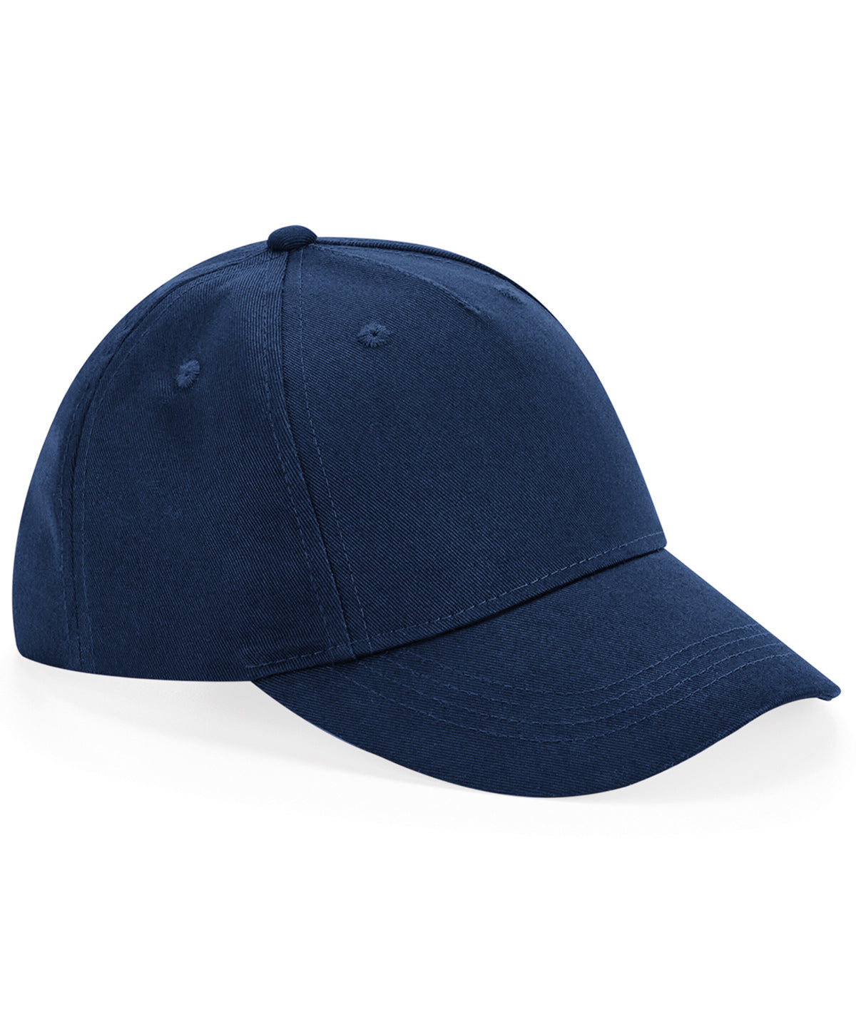 Beechfield B63NB Junior organic cotton 5-panel cap in Navy
