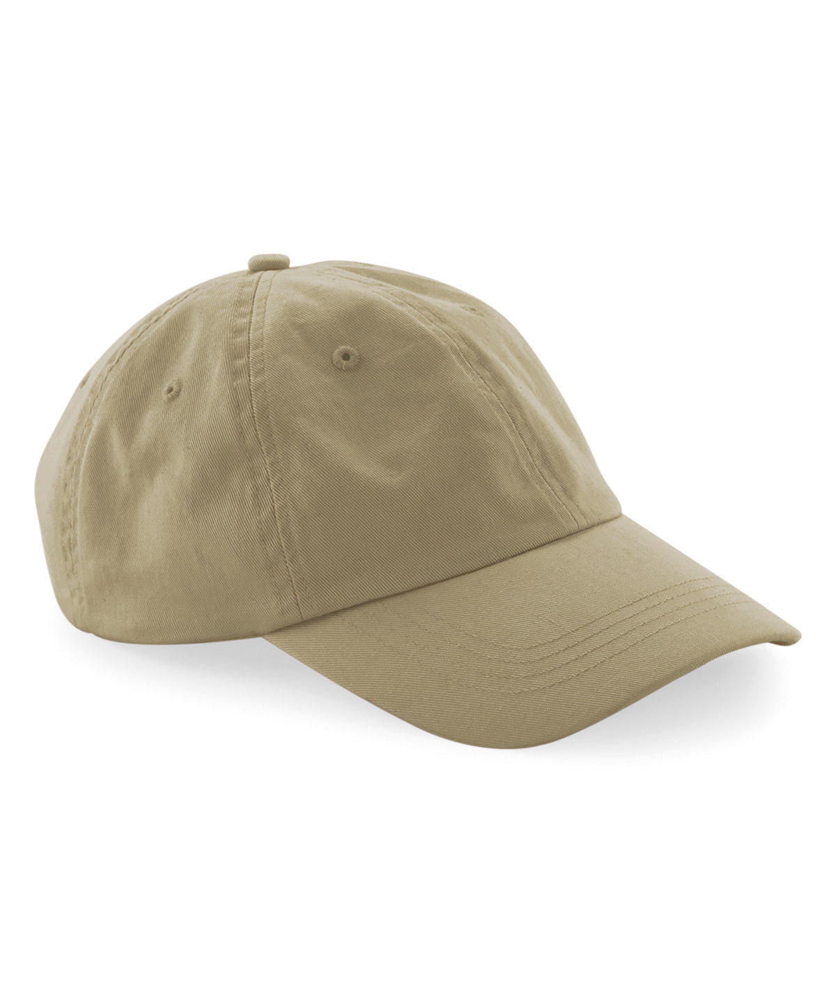Beechfield B652N Organic cotton 6-panel dad cap in Desert Sand