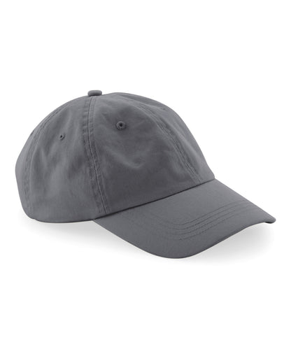 Beechfield B652N Organic cotton 6-panel dad cap in Graphite Grey