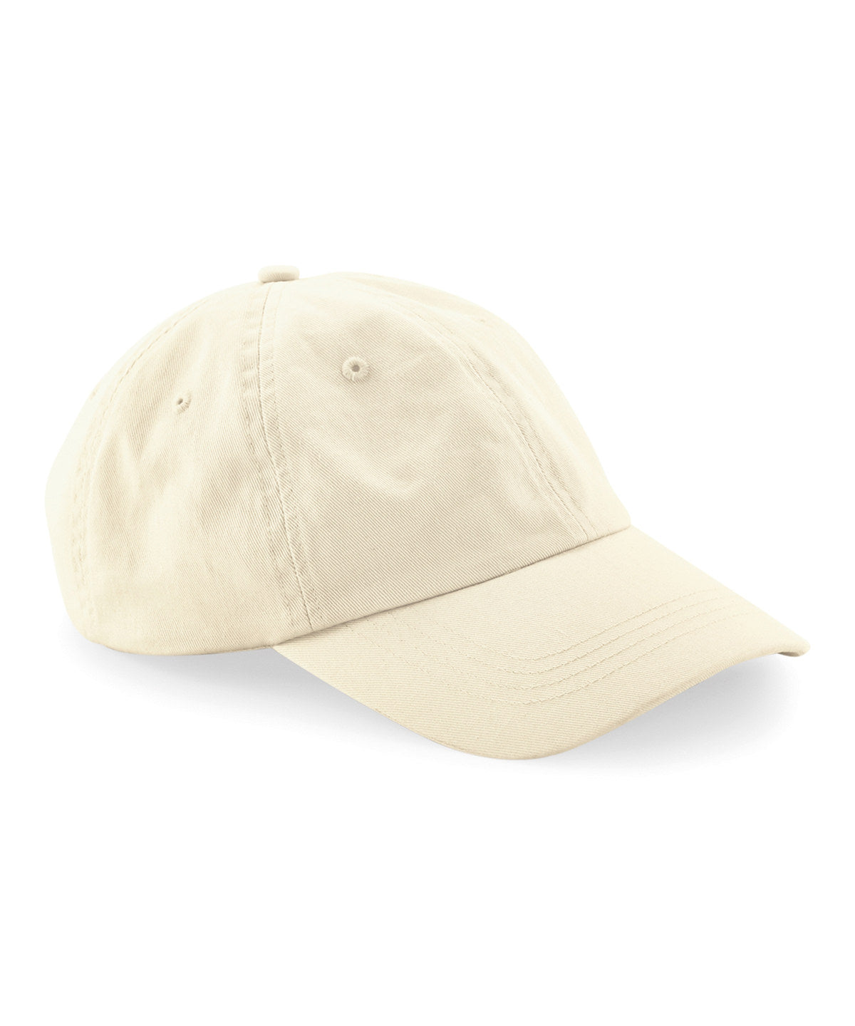 Beechfield B652N Organic cotton 6-panel dad cap in Natural