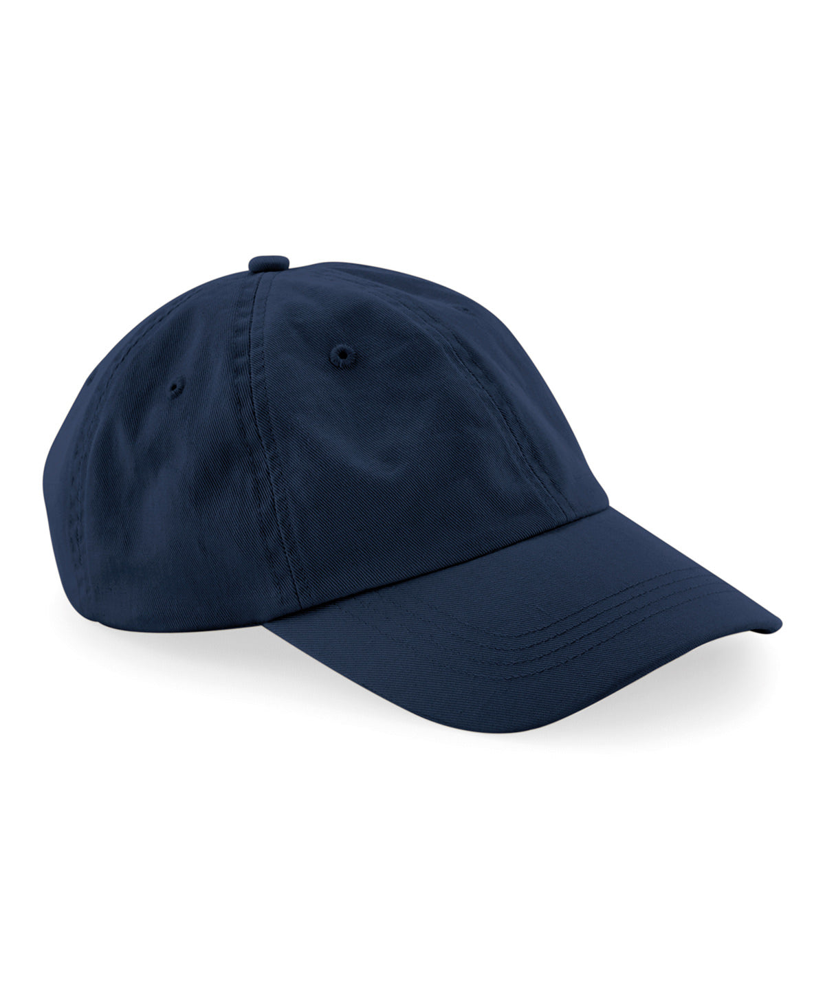 Beechfield B652N Organic cotton 6-panel dad cap in Navy