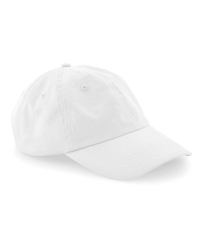 Beechfield B652N Organic cotton 6-panel dad cap in White
