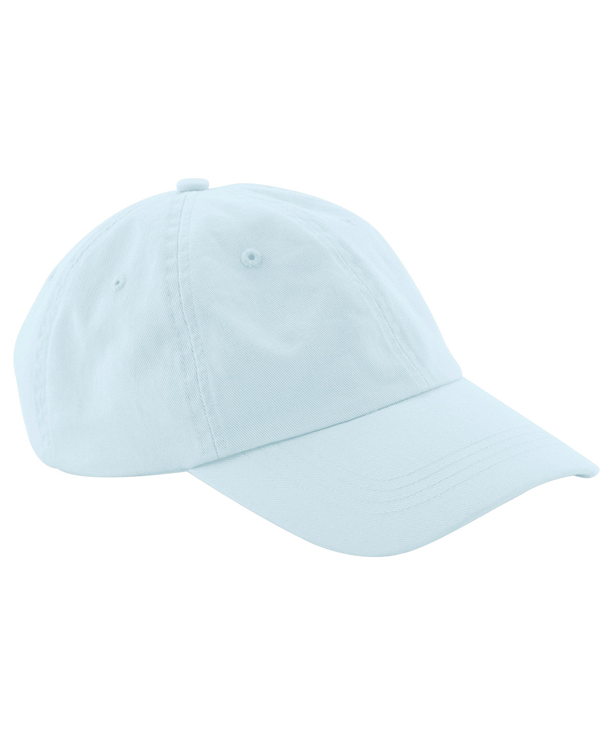 Beechfield B653B Junior low-profile 6-panel dad cap in Pastel Blue