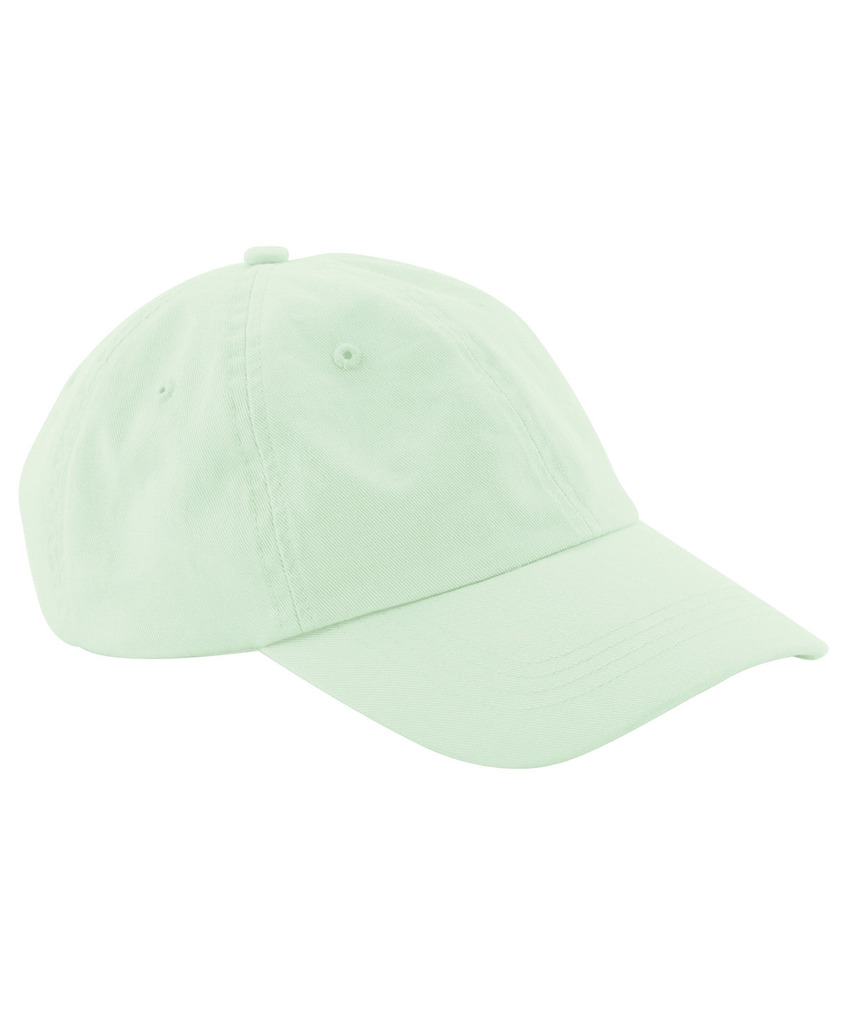Beechfield B653B Junior low-profile 6-panel dad cap in Pastel Mint
