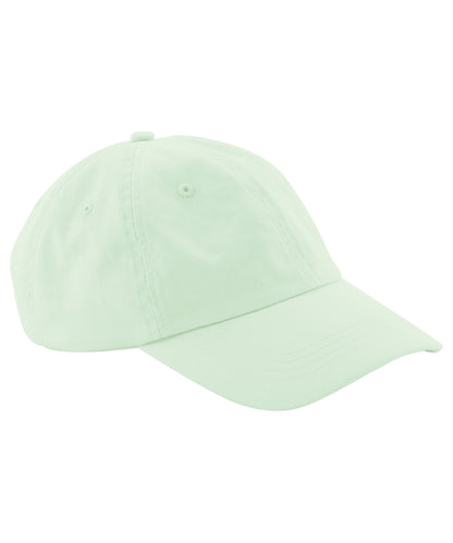 Beechfield B653B Junior low-profile 6-panel dad cap in Pastel Mint