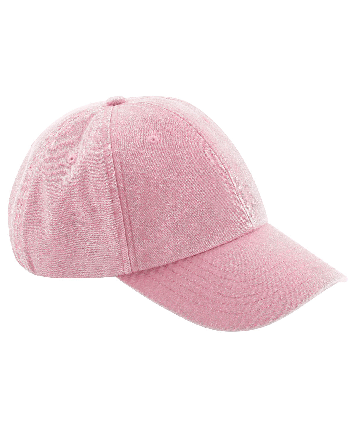 Beechfield B655B Junior low-profile vintage cap in Vintage Dusky Pink