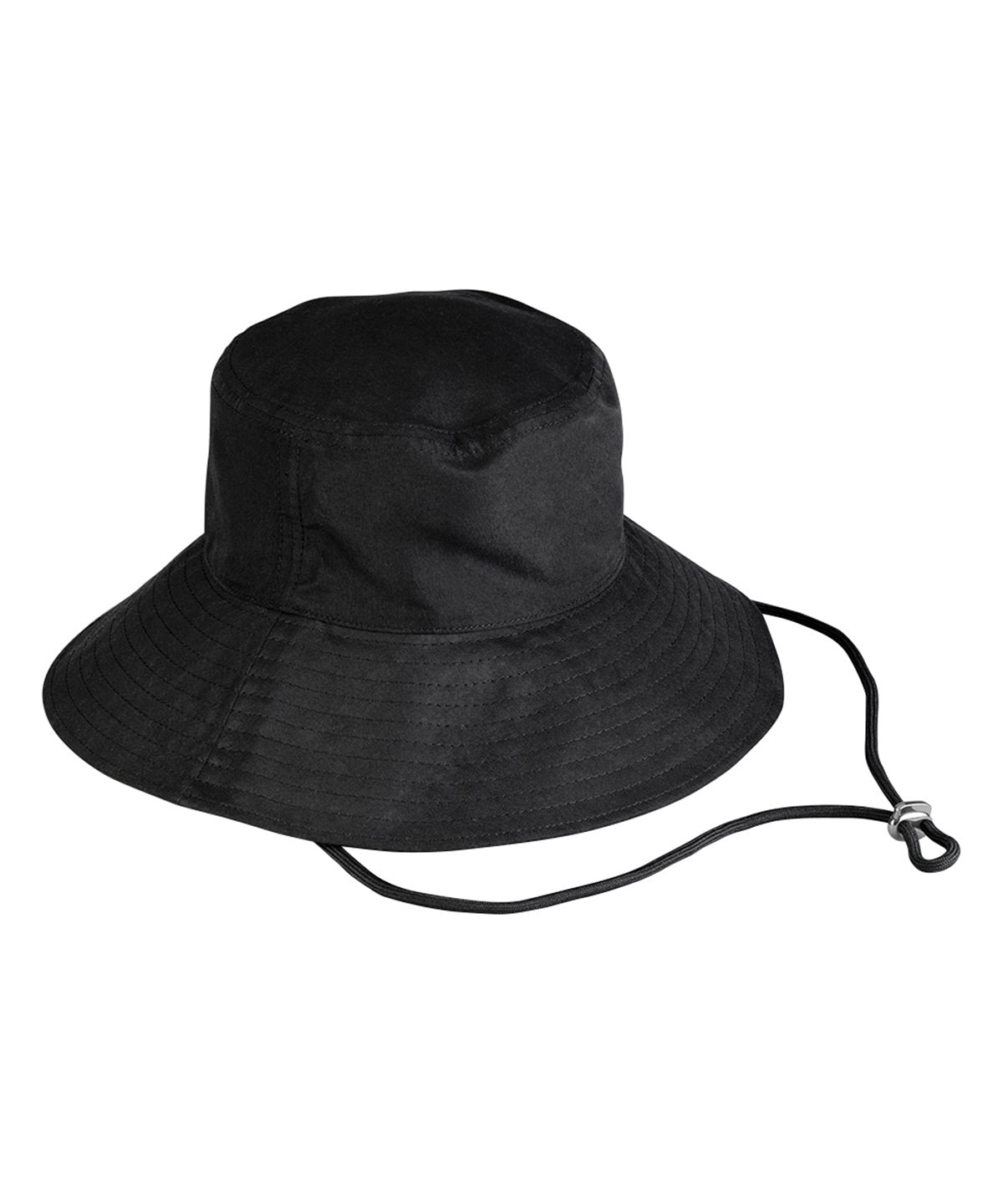 Beechfield B788R Wide brim sun hat in Black