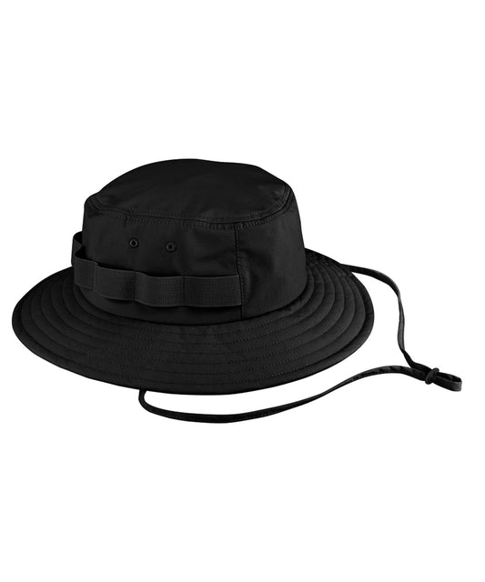 Beechfield B790R Outdoor adventure sun hat in Black
