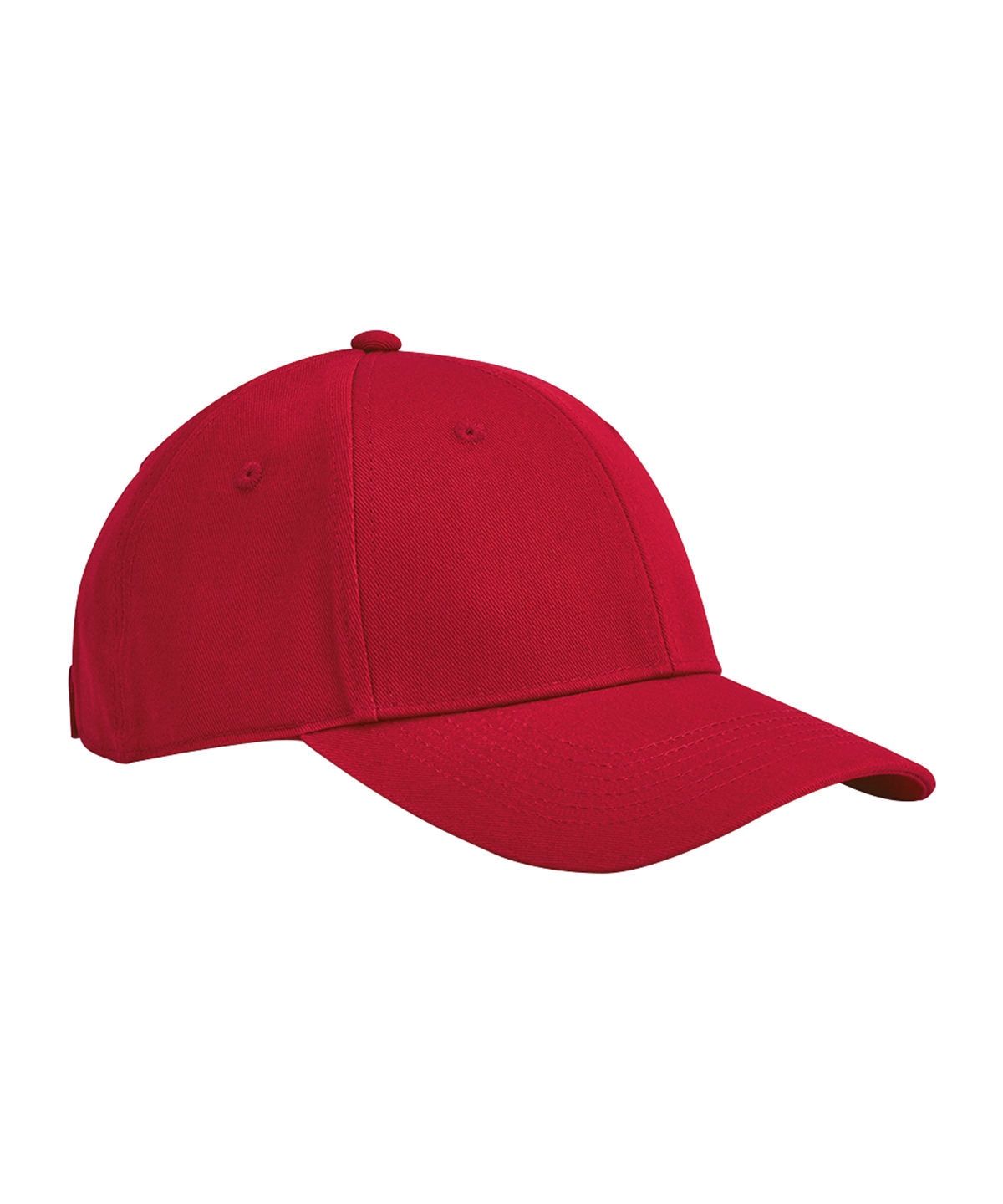 Beechfield B821B EarthAware® junior classic organic cotton 6-panel cap in Classic Red