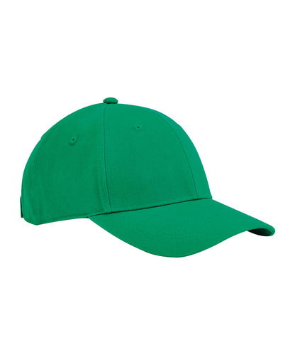 Beechfield B821B EarthAware® junior classic organic cotton 6-panel cap in Kelly Green