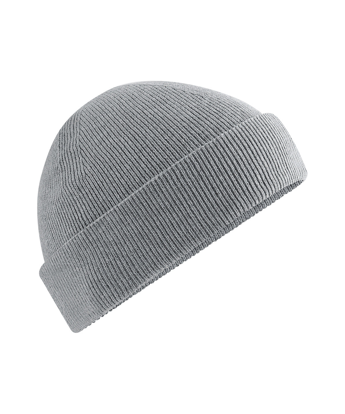 Beechfield B832N Organic cotton fisherman beanie in Ash