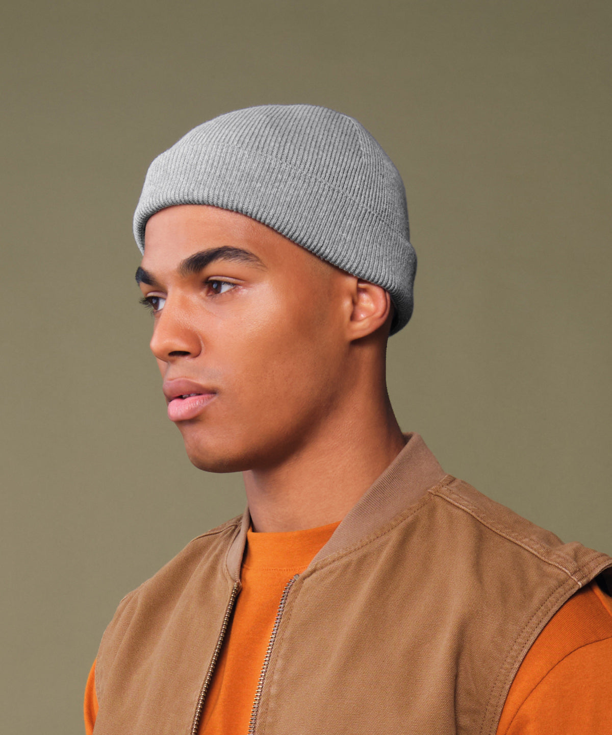 Beechfield B832N Organic cotton fisherman beanie