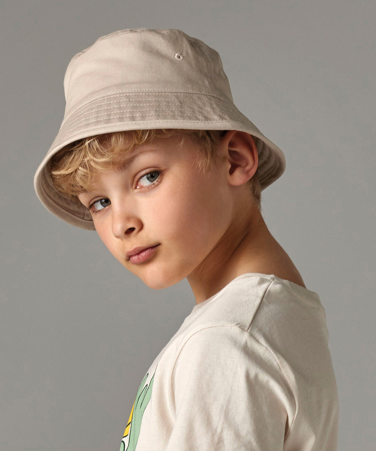 Beechfield B90NB Junior organic cotton bucket hat