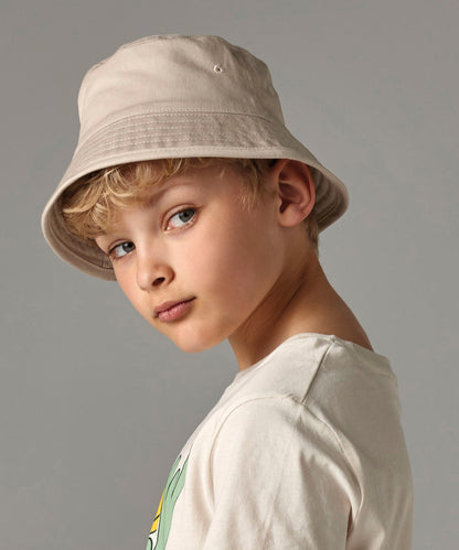 Beechfield B90NB Junior organic cotton bucket hat
