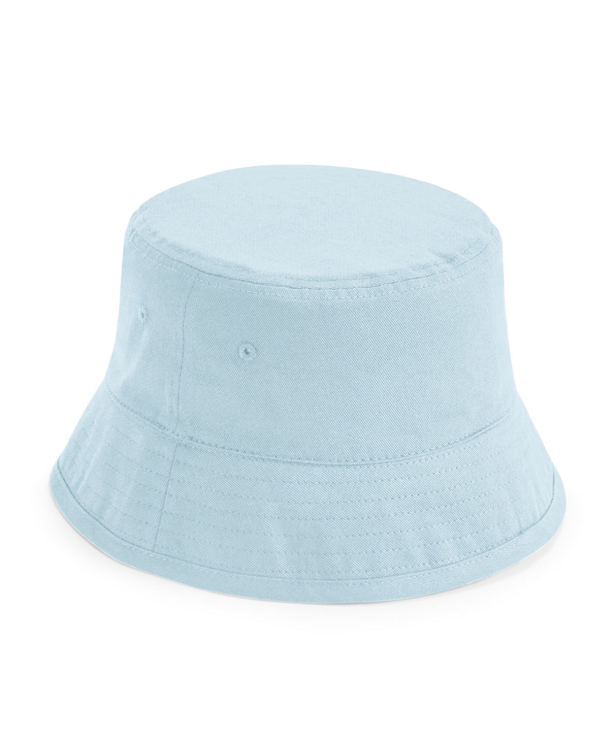 Beechfield B90NB Junior organic cotton bucket hat in Powder Blue