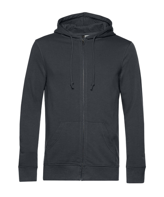 B&C Collection BA002 B&C Inspire Zipped Hood in Asphalt