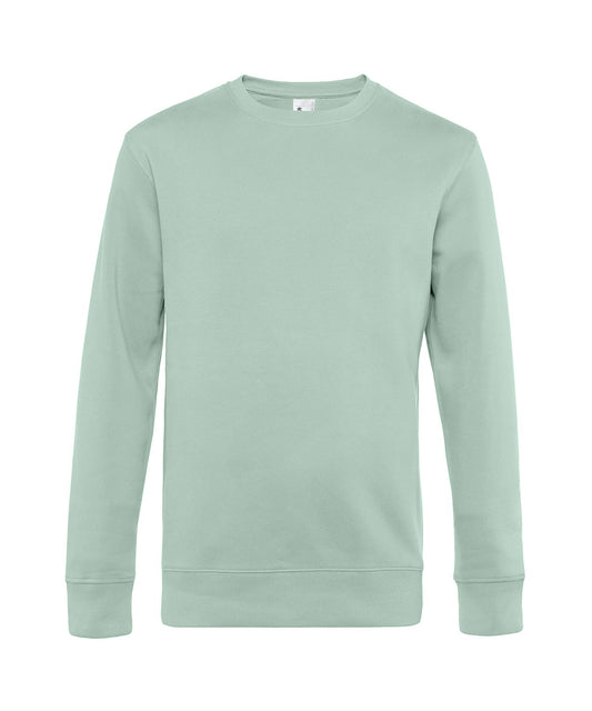 B&C Collection BA010 B&C KING Crew Neck in Aqua Green