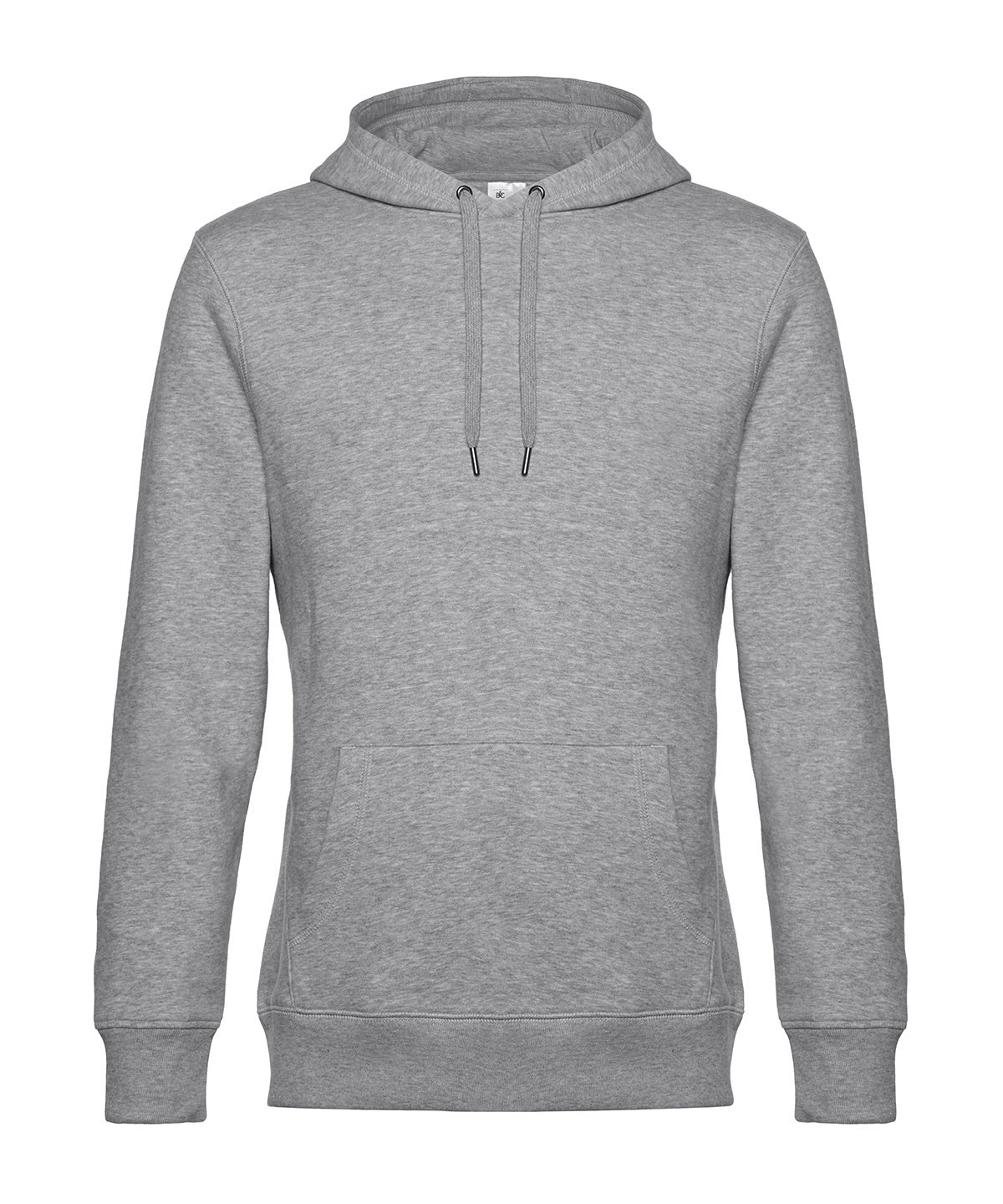 B&C Collection BA011 B&C KING Hooded in Heather Grey
